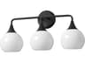 Maxim Lighting Neve 3-Light Black Vanity Light
