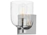 Maxim Lighting Scoop 1-Light Polished Chrome Wall Sconce