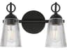 Maxim Lighting Jackson Hole 2-Light Black Wall Sconce