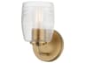 Maxim Lighting Honey 1-Light Natural Aged Brass Wall Sconce