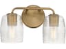 Maxim Lighting Honey 2-Light Natural Aged Brass Wall Sconce