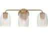 Maxim Lighting Honey 3-Light Natural Aged Brass Vanity Light