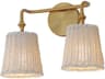 Maxim Lighting Baja 2-Light Natural Aged Brass Vanity Light