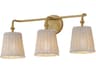 Maxim Lighting Baja 3-Light Natural Aged Brass Vanity Light