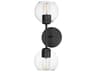 Maxim Lighting Knox 2-Light Black Wall Sconce