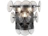 Maxim Lighting Loren 3-Light Gunmetal Wall Sconce
