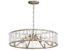 Maxim Lighting Odeon 6-Light Golden Silver Candelabra Chandelier