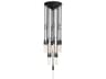 Maxim Lighting Pioneer 13-Light Anthracite Black Linear Pendant