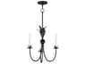 Maxim Lighting Paloma 3-Light Anthracite Black Candelabra Chandelier