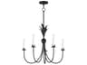 Maxim Lighting Paloma 5-Light Anthracite Black Candelabra Chandelier