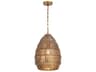 Maxim Lighting Gilda 1-Light Antique Brass Pendant