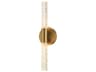 Maxim Lighting Duchess 2-Light Natural Aged Brass Wall Sconce