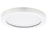 Maxim Lighting Chip 1-Light White Round Flush Mount