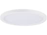 Maxim Lighting Chip 1-Light White Round Flush Mount