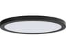 Maxim Lighting Chip 1-Light Black Round Flush Mount