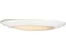 Maxim Lighting Diverse 1-Light White Bowl Flush Mount