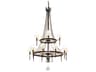 Meyda Amaury 15-Light Brown Empire Chandelier