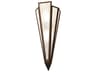 Meyda Brum 2-Light Timeless Bronze Glass Wall Sconce