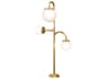 Meyda Bola Brushed Brass Buffet Lamp