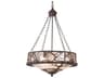 Meyda Whispering Pines 4-Light Antiquity Brown Pendant