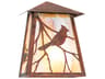 Meyda Stillwater Song Bird 1-Light Outdoor Wall Light