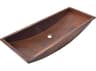 Native Trails Trough Antique Copper Bathroom Sink
