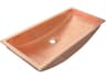 Native Trails Trough Polished Copper Bathroom Sink