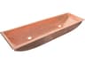 Native Trails Trough Polished Copper Bathroom Sink