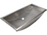 Native Trails Trough Brushed Nickel Bathroom Sink