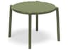 Nardi Doga Resin Agave Round Patio End Table