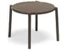 Nardi Doga Resin Tabacco Round Patio End Table