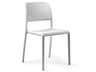Nardi Bora Resin Bianco Stackable Bistro Side Chair