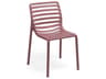 Nardi Doga Resin Marsala Stackable Bistro Chair