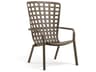 Nardi Folio Resin Tabacco Stackable Arm Chair