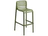 Nardi Doga Resin Agave Stackable Outdoor Bar Stool