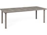 Nardi Libeccio Tortora Rectangular Extendable Outdoor Patio Dining Table