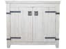 Native Trails Americana Whitewash 36" Vanity Base
