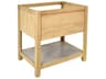 Native Trails Solace Sunrise 30" Vanity Base with Ash Shelf