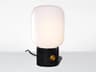 Niche Ionic Opaline Black Marble Table Lamp