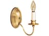 Northeast Lantern 1-Light Gold Wall Sconce