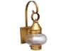Northeast Lantern Onion 1-Light Outdoor Wall Light