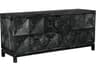 Noir Musashi 6-Drawers Walnut Wood Double Dresser