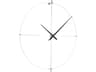 Nomon Bilbao White Black Wall Clock