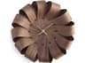 Nomon Brisa Walnut  Polished Brass Wall Clock