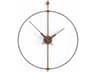 Nomon Mini Barcelona Black Walnut Wall Clock