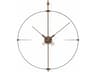 Nomon Mini Bilbao Black Walnut Wall Clock