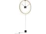Nomon Mini Ombra Black Wall Clock