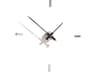 Nomon Tacon Chrome Black Wall Clock