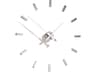 Nomon Tacon Chrome White Wall Clock