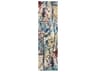 Nourison Fusion Abstract Runner Area Rug